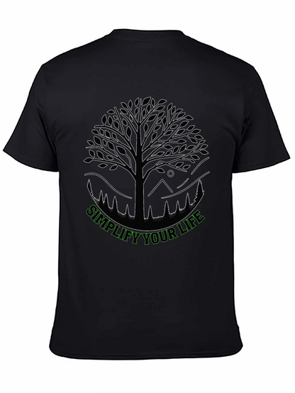 Simplify Your Life Tee - Nature Inspired Graphic T-Shirt