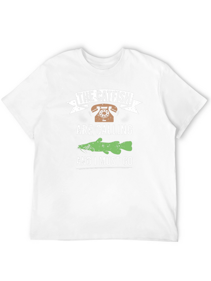 The Catfish are Calling Black T-Shirt