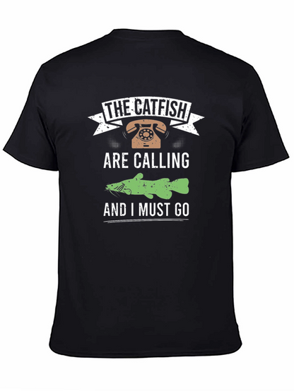 The Catfish are Calling Black T-Shirt