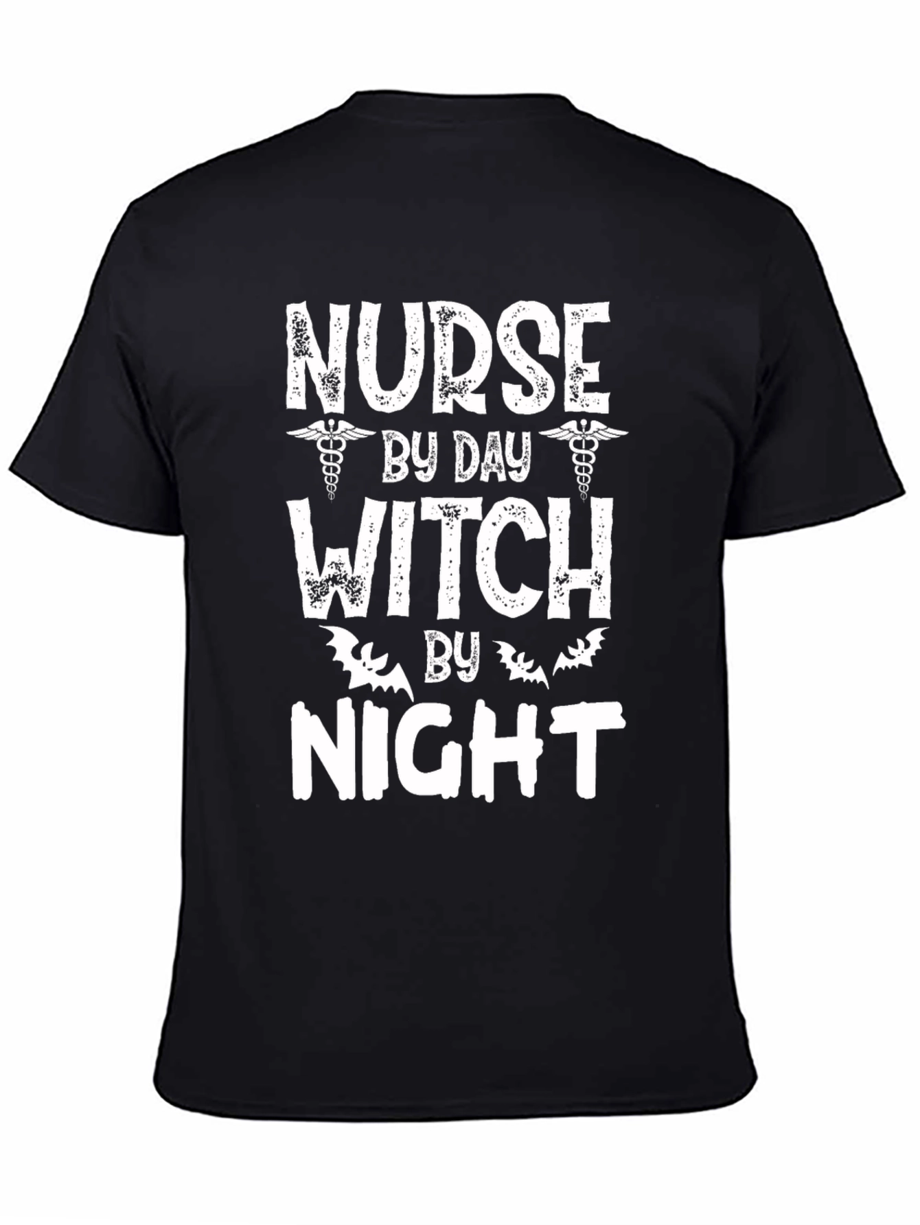Nurse by Day Witch by Night Halloween T-Shirt