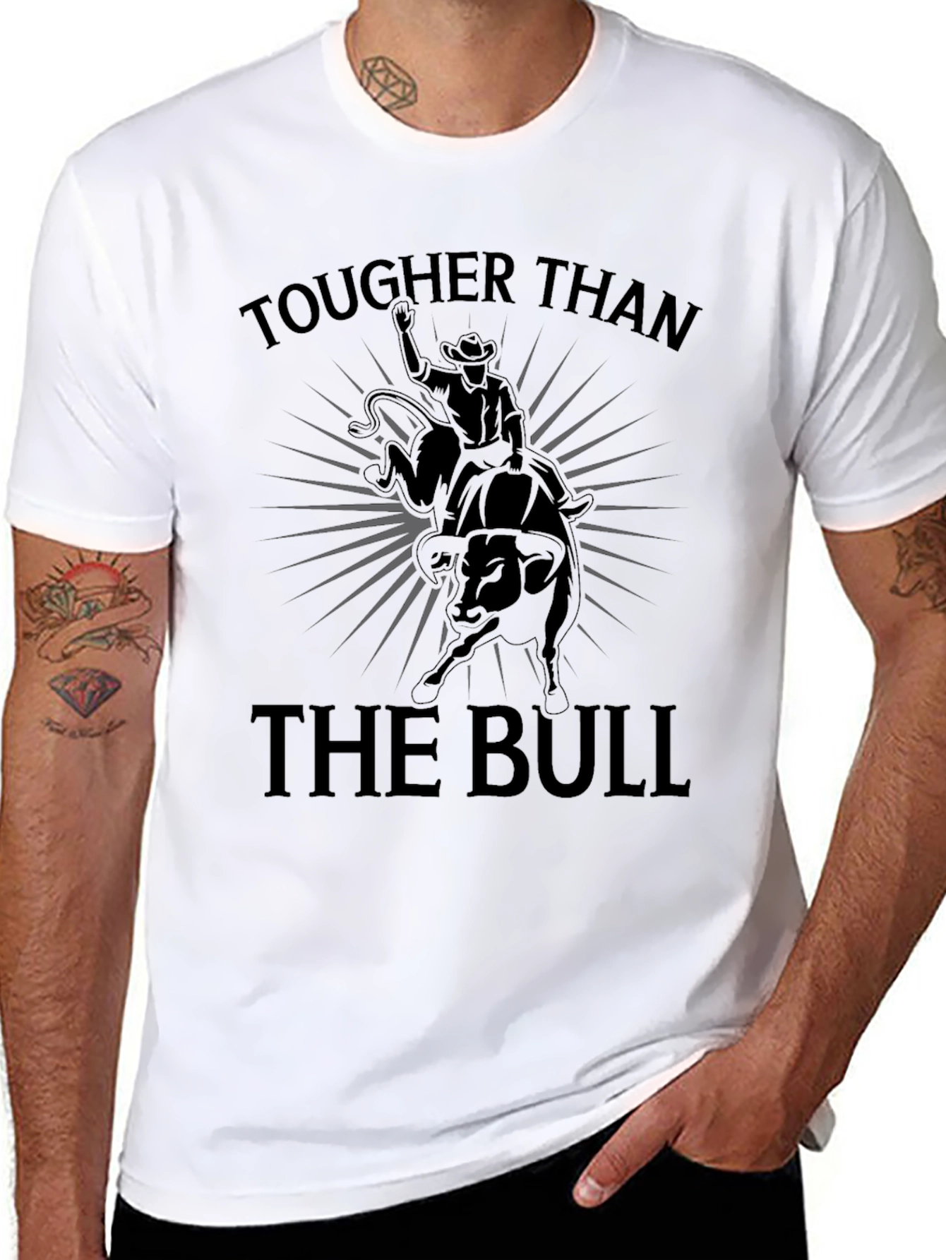 Tougher Than The Bull Graphic Tee