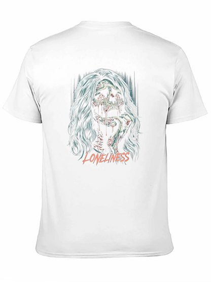 Loneliness Graphic Print T-Shirt
