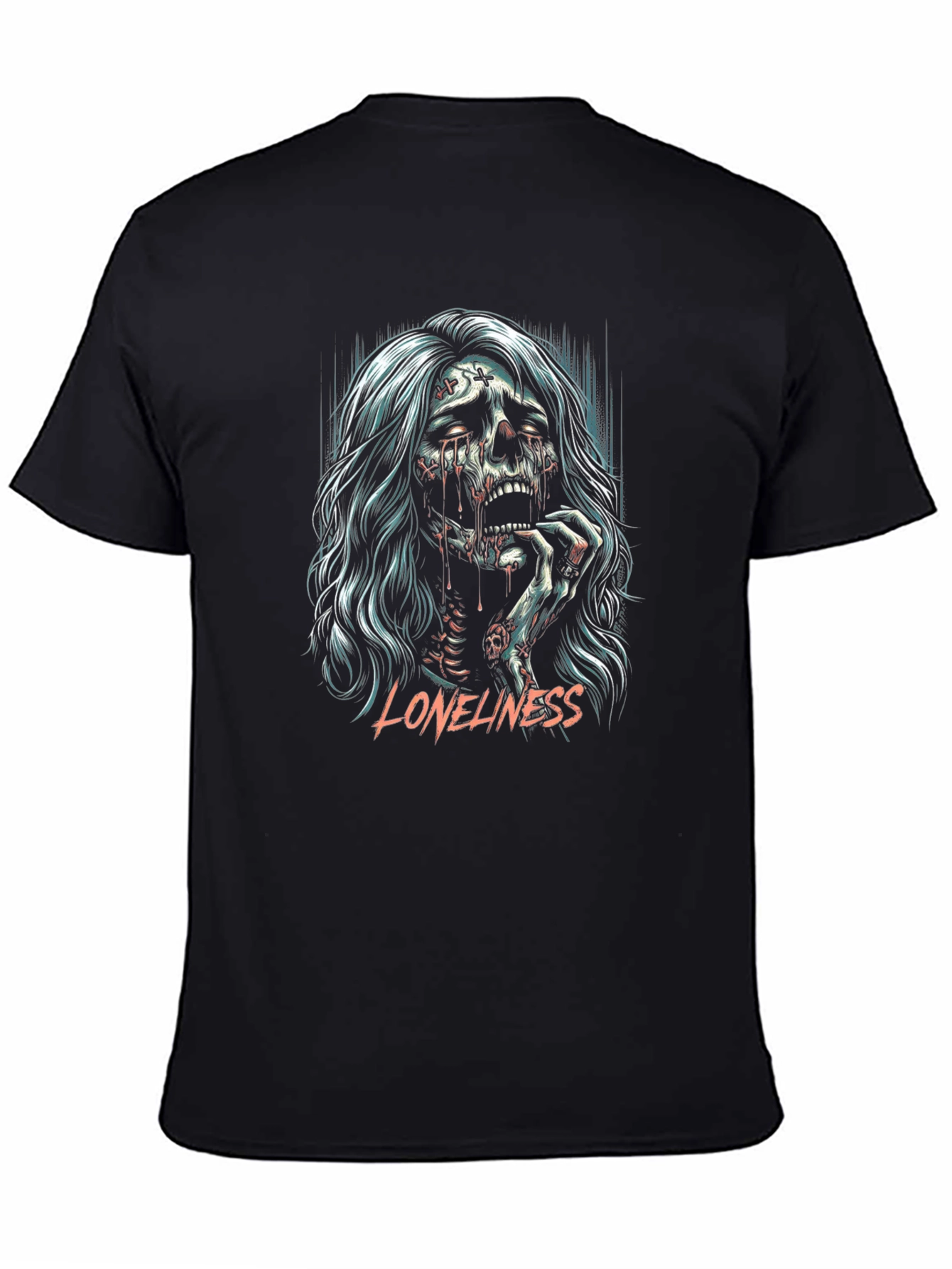 Loneliness Graphic Print T-Shirt