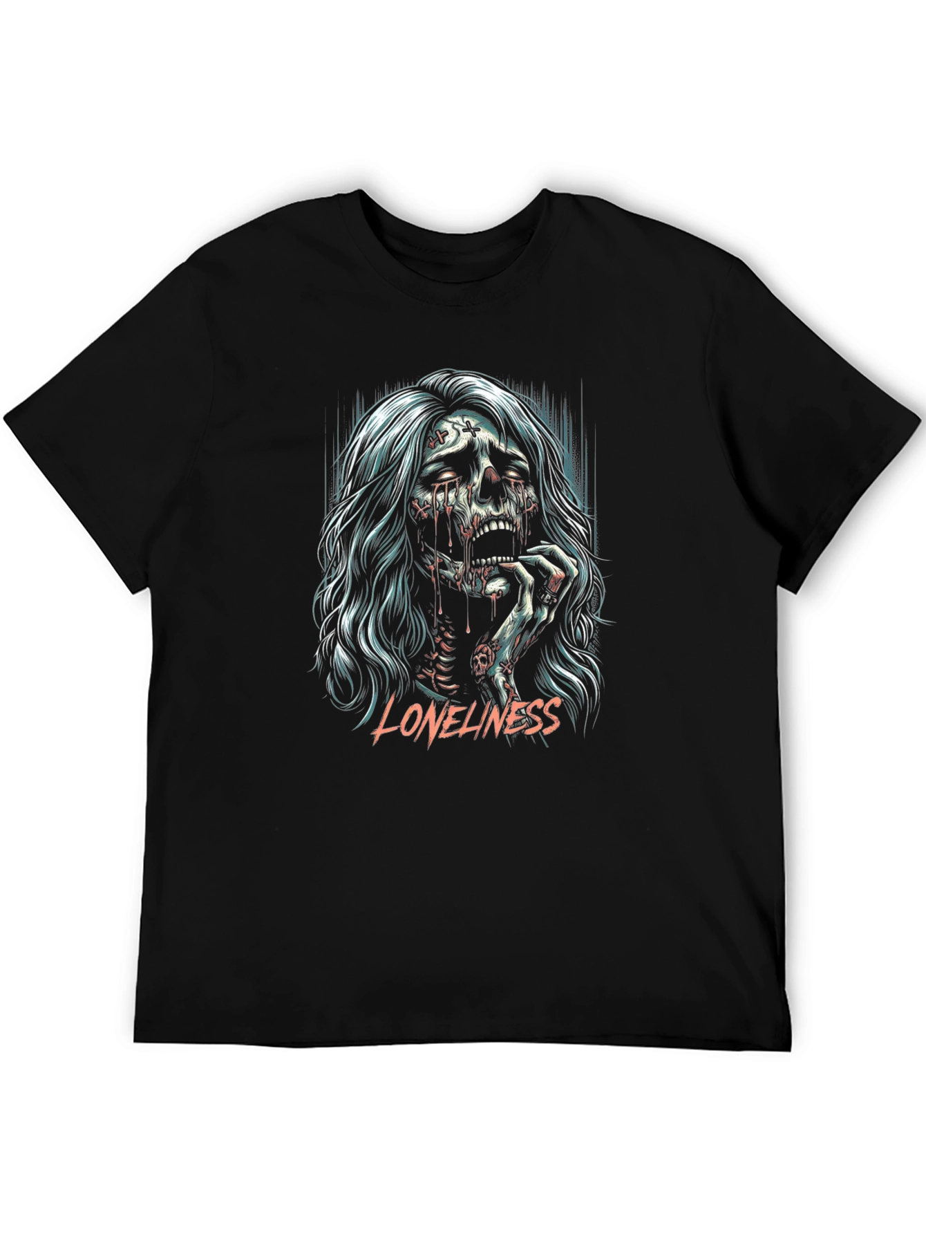 Loneliness Graphic Print T-Shirt