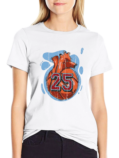 Heart of the Game T-Shirt - Basketball Passion