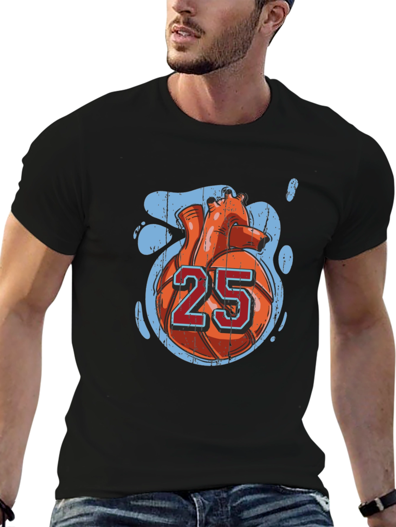 Heart of the Game T-Shirt - Basketball Passion