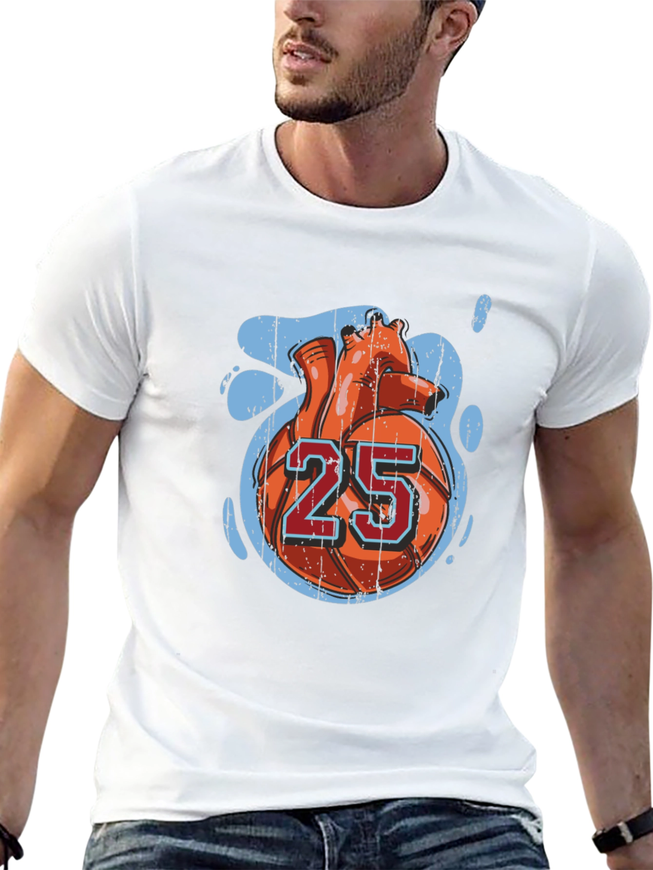 Heart of the Game T-Shirt - Basketball Passion