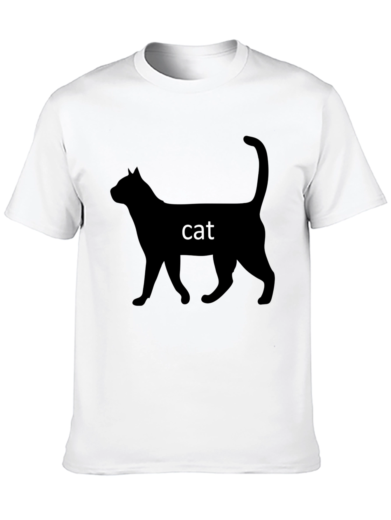 Black Cat Graphic T-Shirt