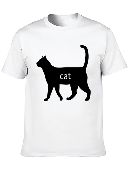Black Cat Graphic T-Shirt