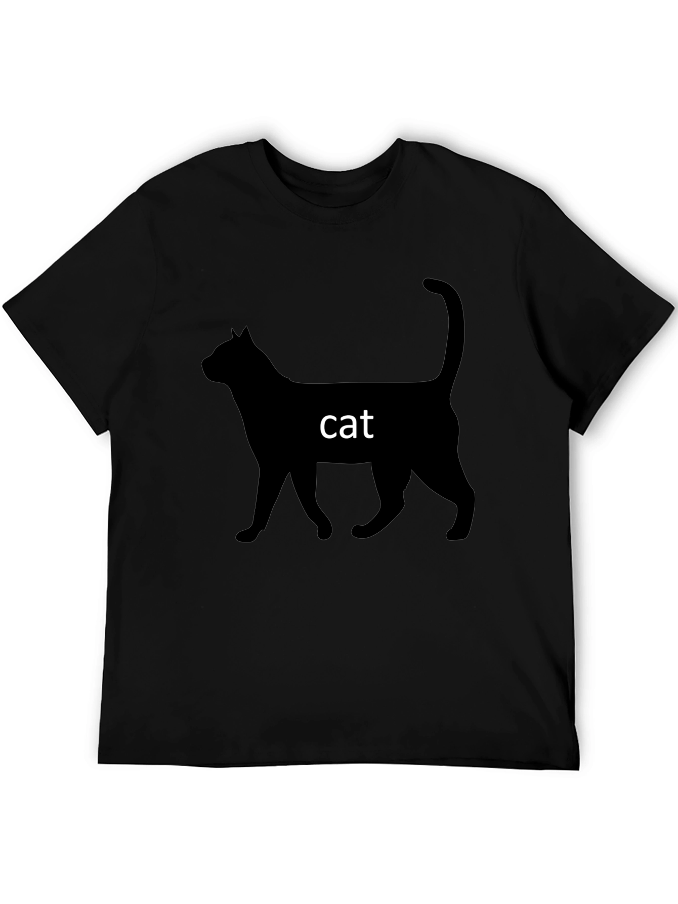 Black Cat Graphic T-Shirt