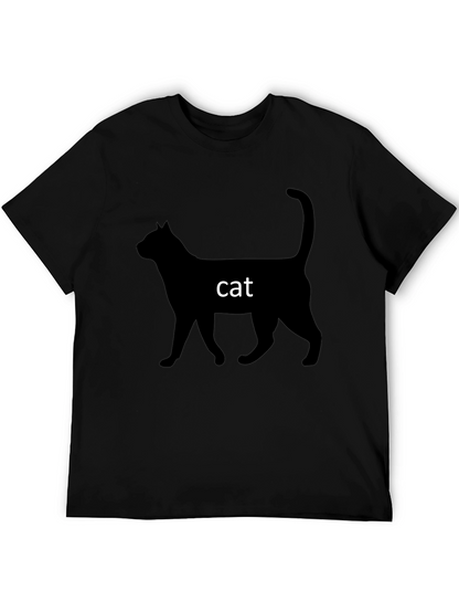 Black Cat Graphic T-Shirt