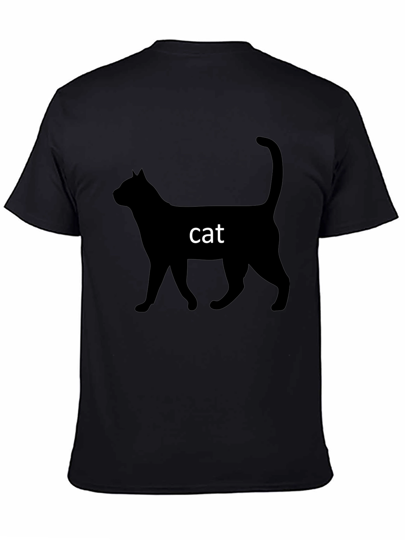 Black Cat Graphic T-Shirt