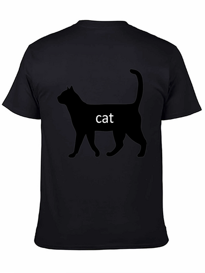 Black Cat Graphic T-Shirt