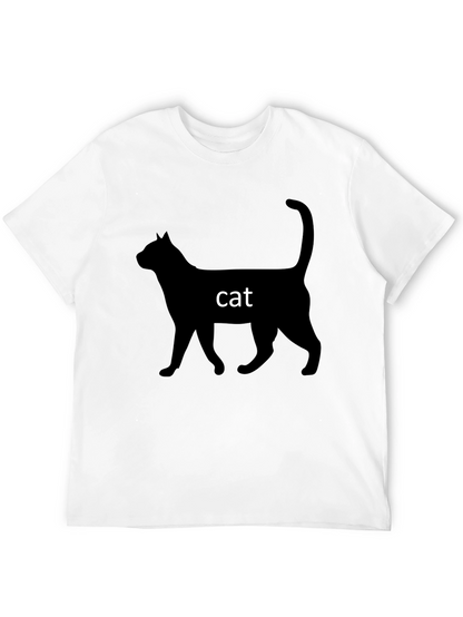 Black Cat Graphic T-Shirt