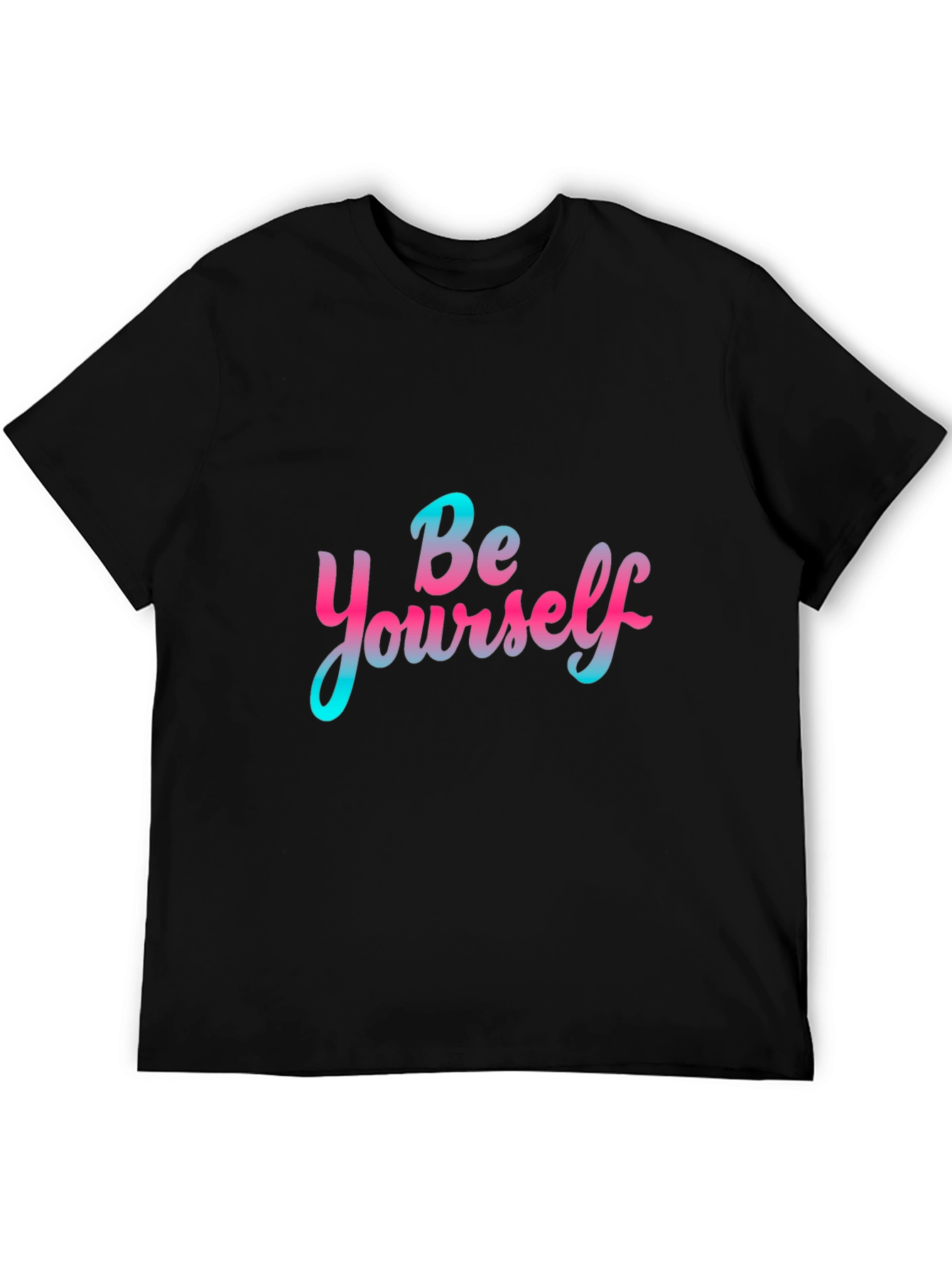 Be Yourself Graphic Tee - Trendy Casual T-Shirt