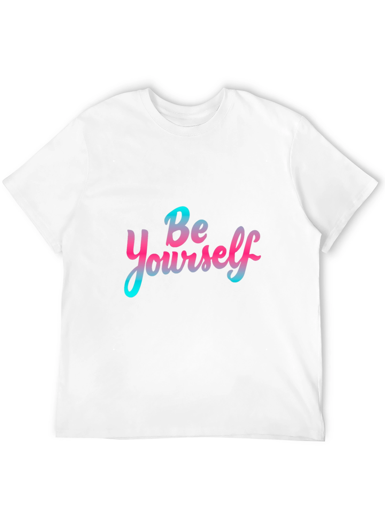 Be Yourself Graphic Tee - Trendy Casual T-Shirt