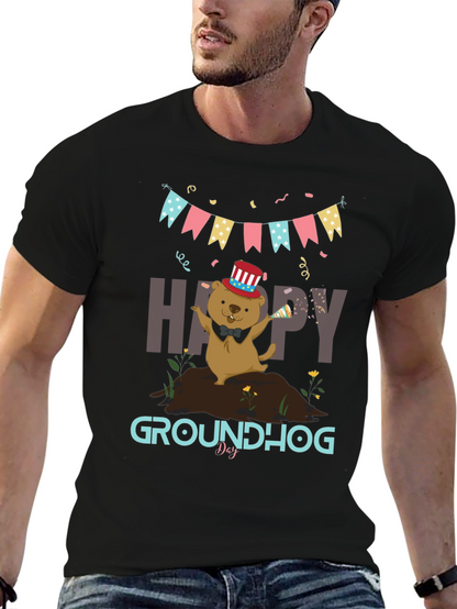 Happy Groundhog Day T-Shirt