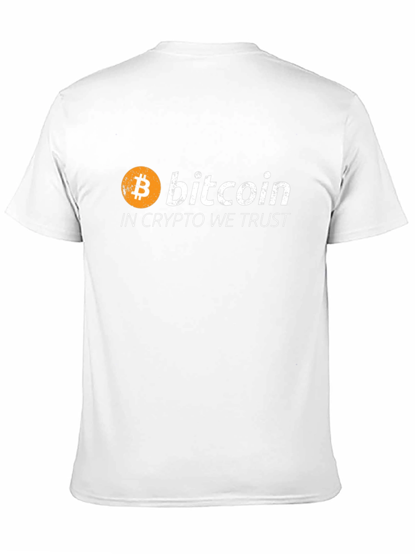 Bitcoin Crypto Trust Black Graphic Tee