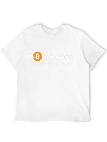 Bitcoin Crypto Trust Black Graphic Tee