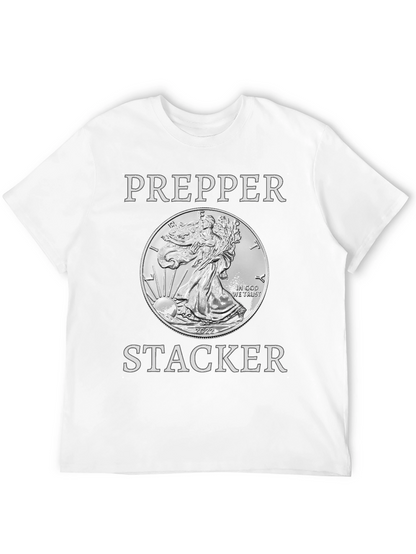 Prepper Stacker 2022 Silver Coin T-Shirt