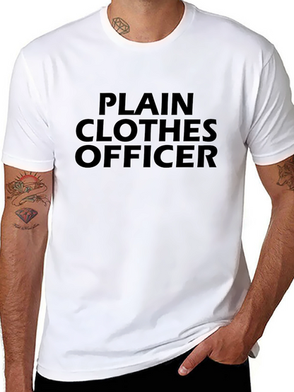 Plain Clothes Officer Graphic Tee