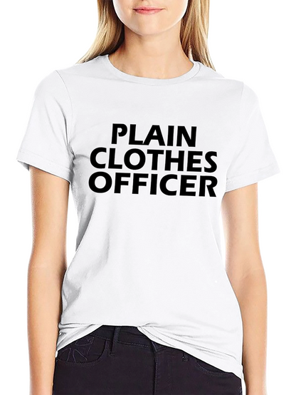 Plain Clothes Officer Graphic Tee