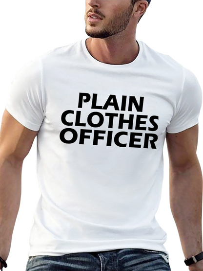 Plain Clothes Officer Graphic Tee