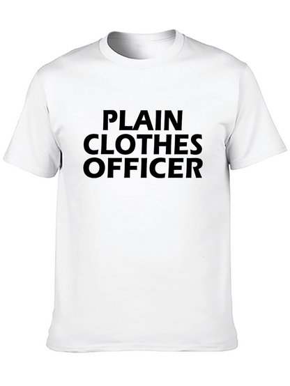 Plain Clothes Officer Graphic Tee