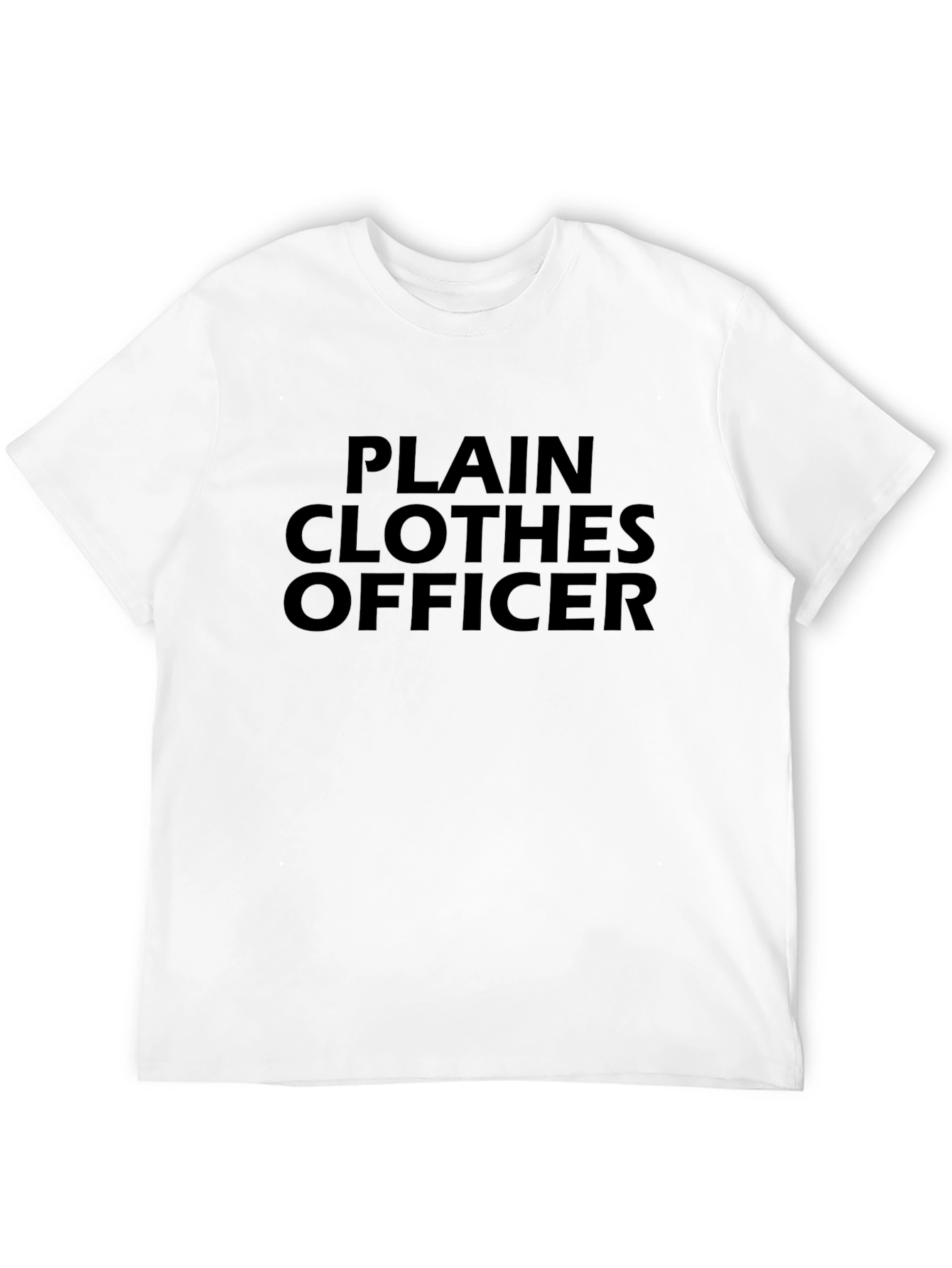 Plain Clothes Officer Graphic Tee