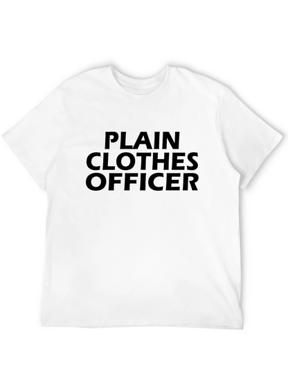 Plain Clothes Officer Graphic Tee
