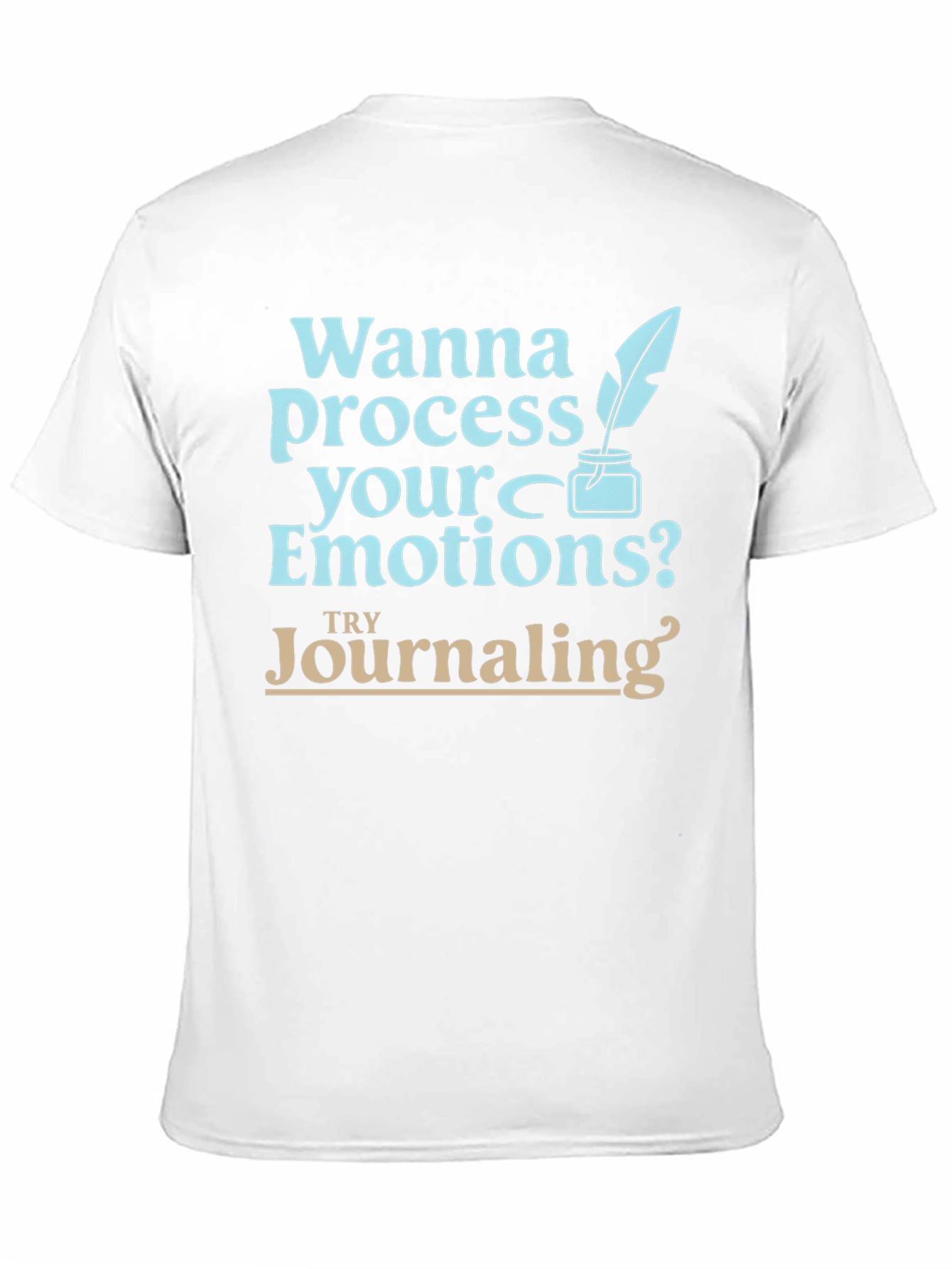 Process Emotions Journaling Graphic Tee