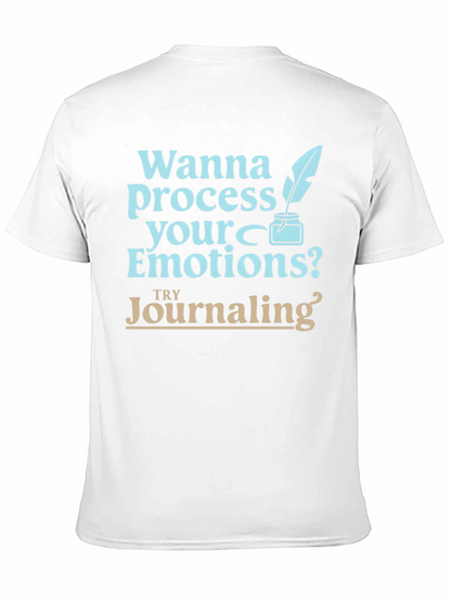 Process Emotions Journaling Graphic Tee