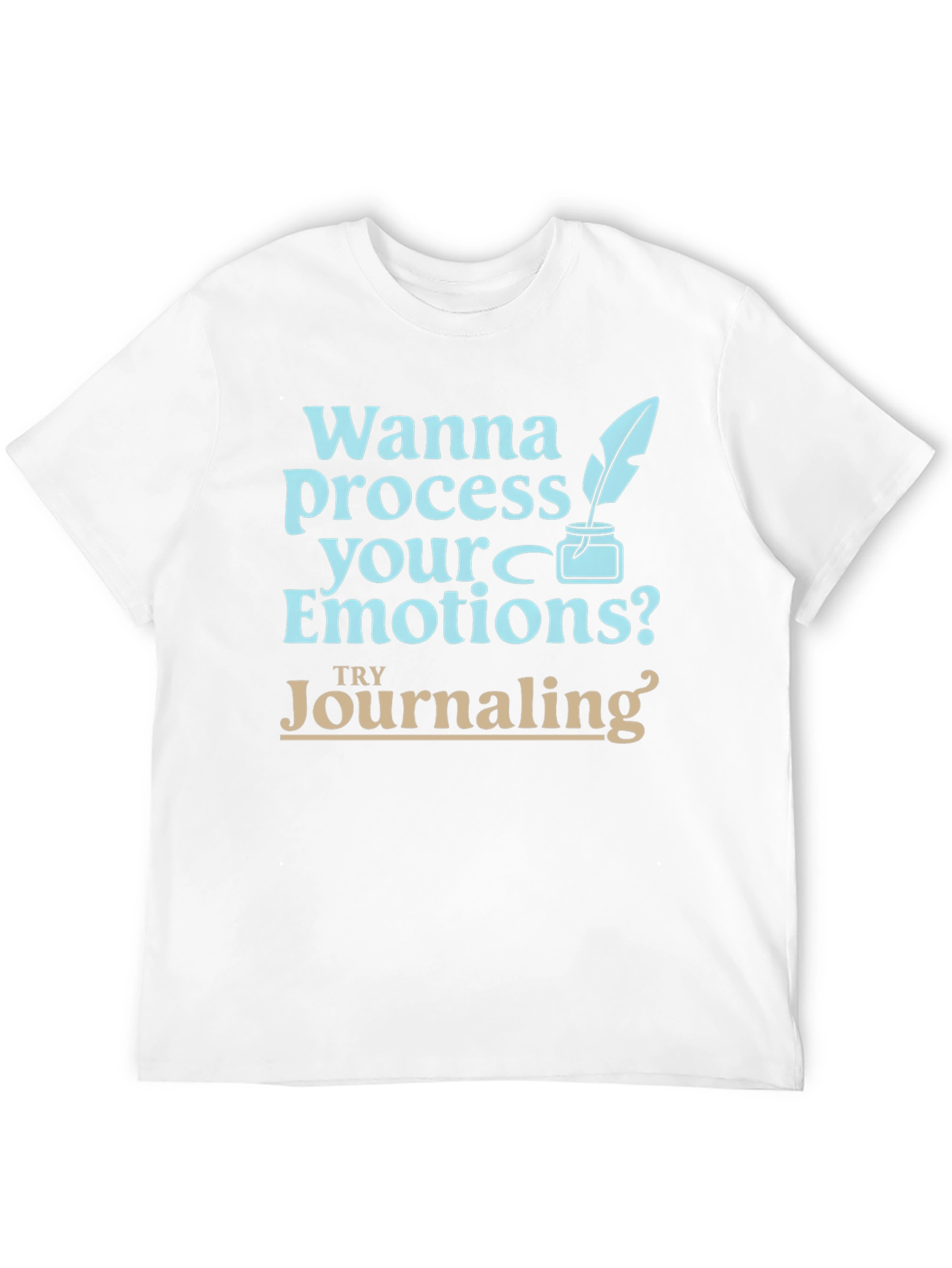 Process Emotions Journaling Graphic Tee