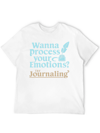 Process Emotions Journaling Graphic Tee