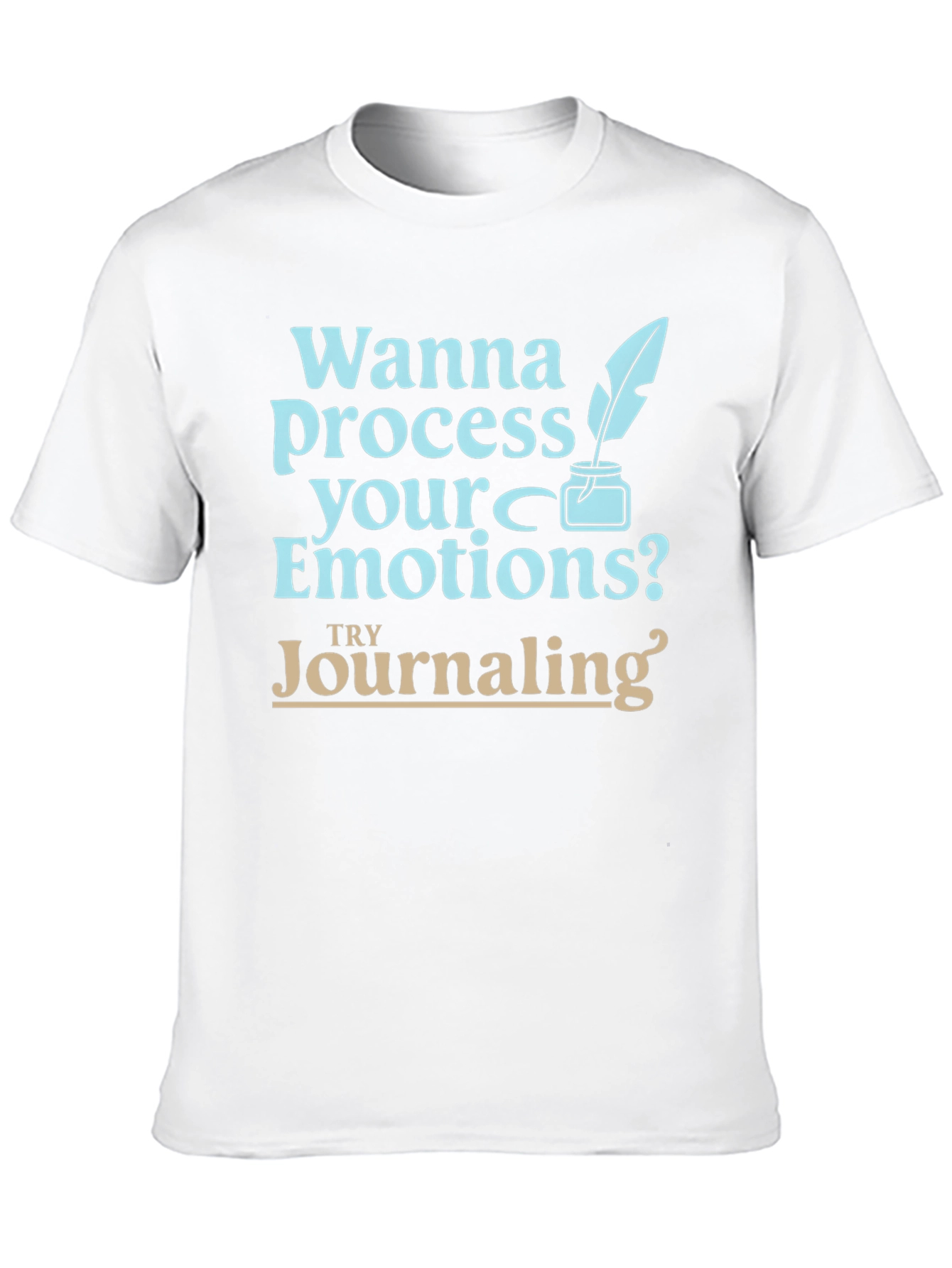 Process Emotions Journaling Graphic Tee