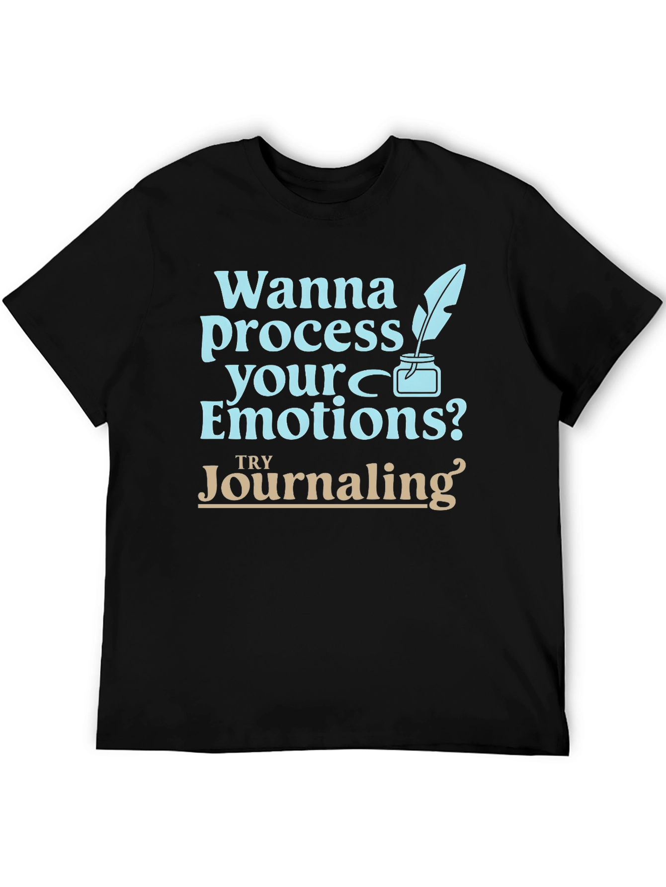 Process Emotions Journaling Graphic Tee