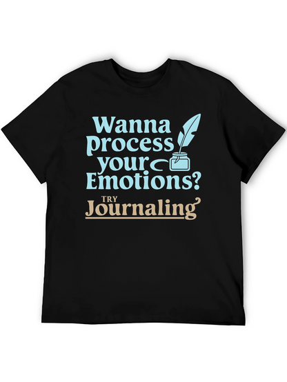 Process Emotions Journaling Graphic Tee