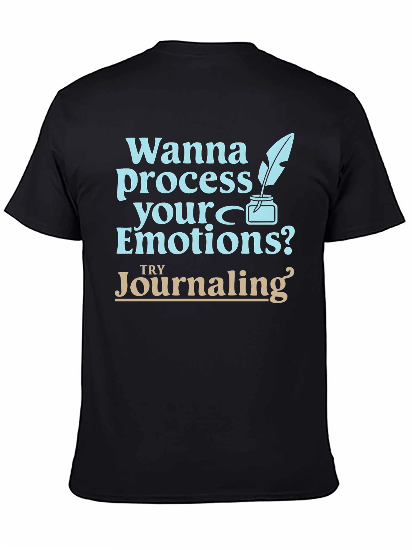 Process Emotions Journaling Graphic Tee