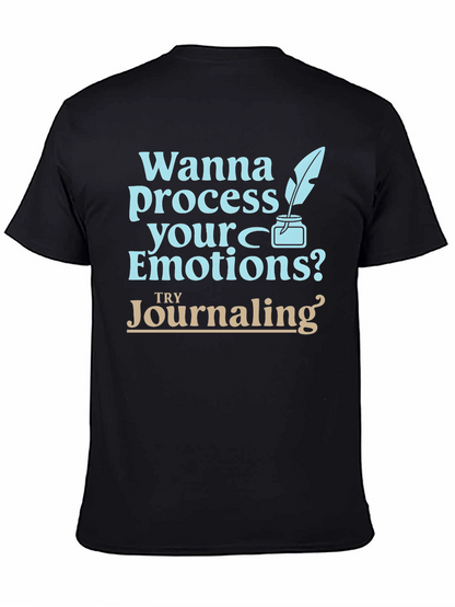 Process Emotions Journaling Graphic Tee