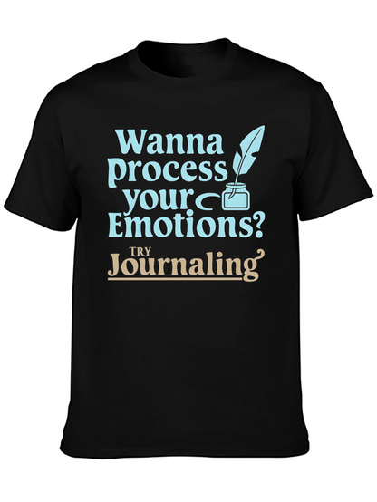 Process Emotions Journaling Graphic Tee