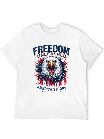 Patriotic Eagle T-Shirt - Freedom Unleashed Tee