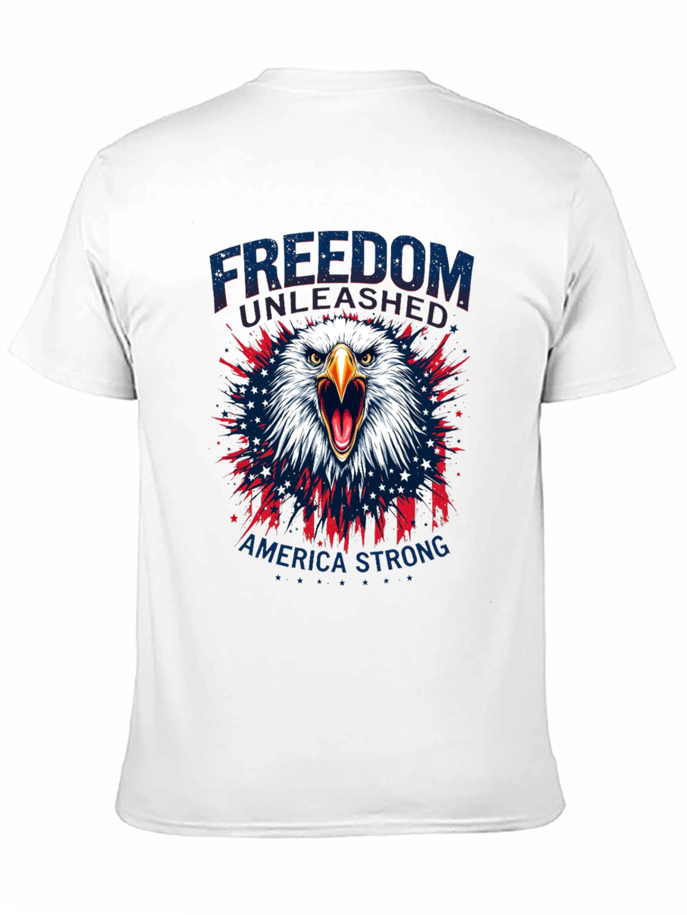 Patriotic Eagle T-Shirt - Freedom Unleashed Tee
