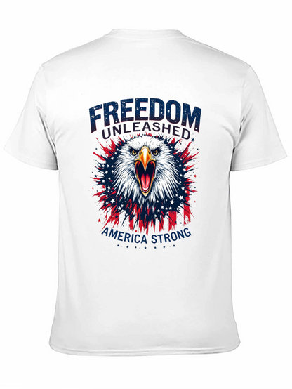 Patriotic Eagle T-Shirt - Freedom Unleashed Tee