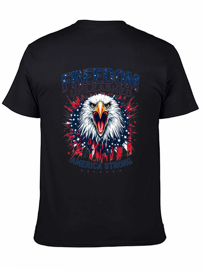 Patriotic Eagle T-Shirt - Freedom Unleashed Tee