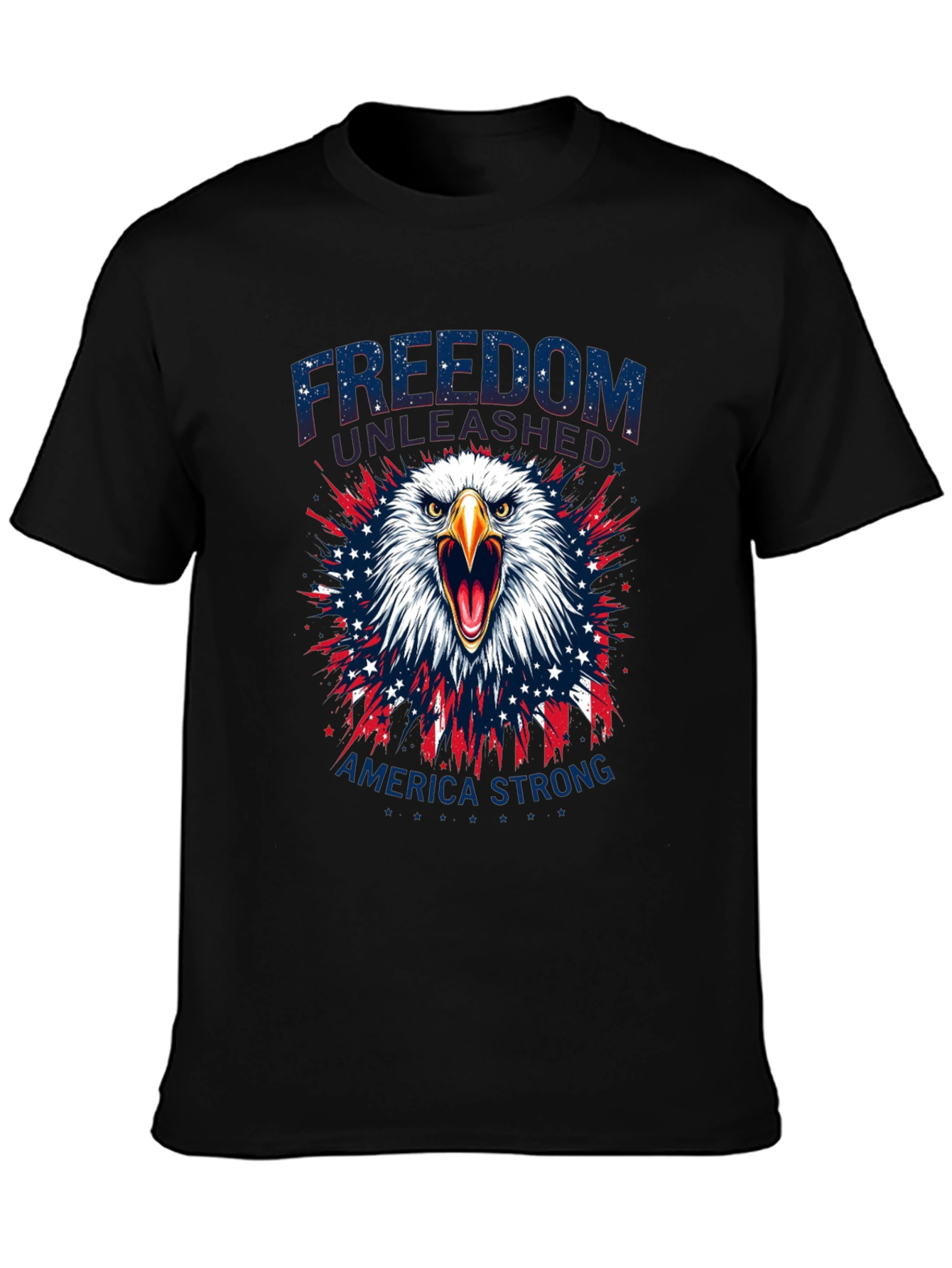 Patriotic Eagle T-Shirt - Freedom Unleashed Tee
