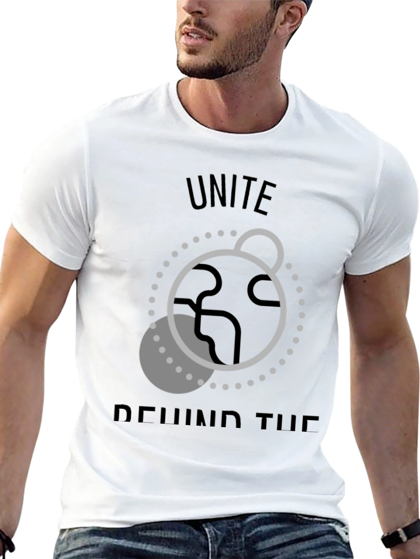 Unite T-Shirt - Modern Graphic Tee
