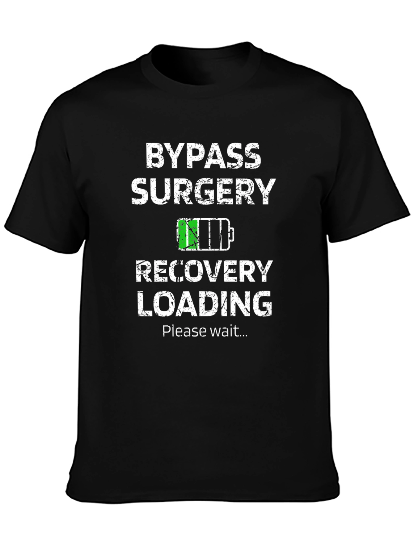 Bypass Surgery Recovery Loading Graphic T-Shirt