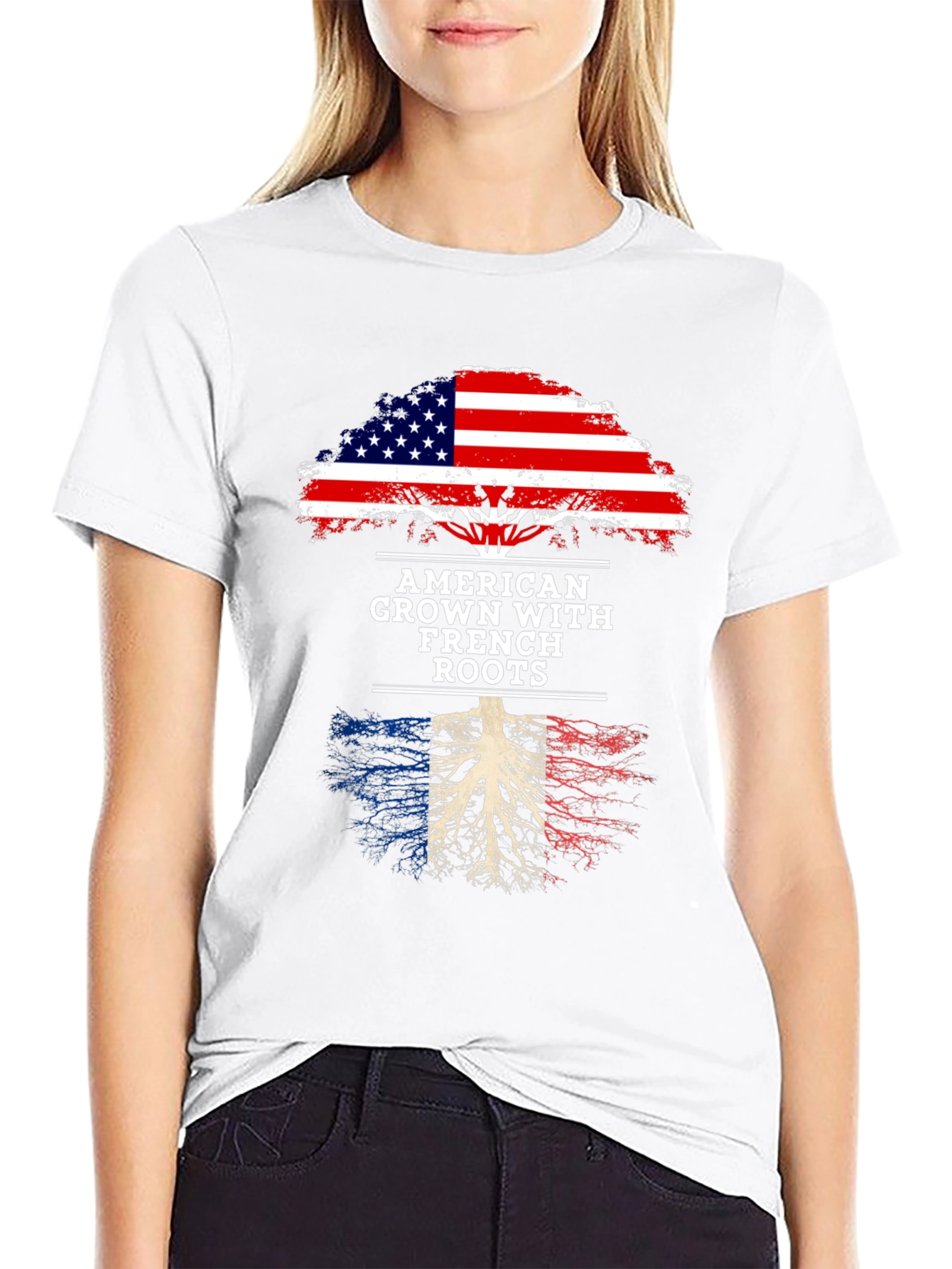 American Grown French Roots Tee