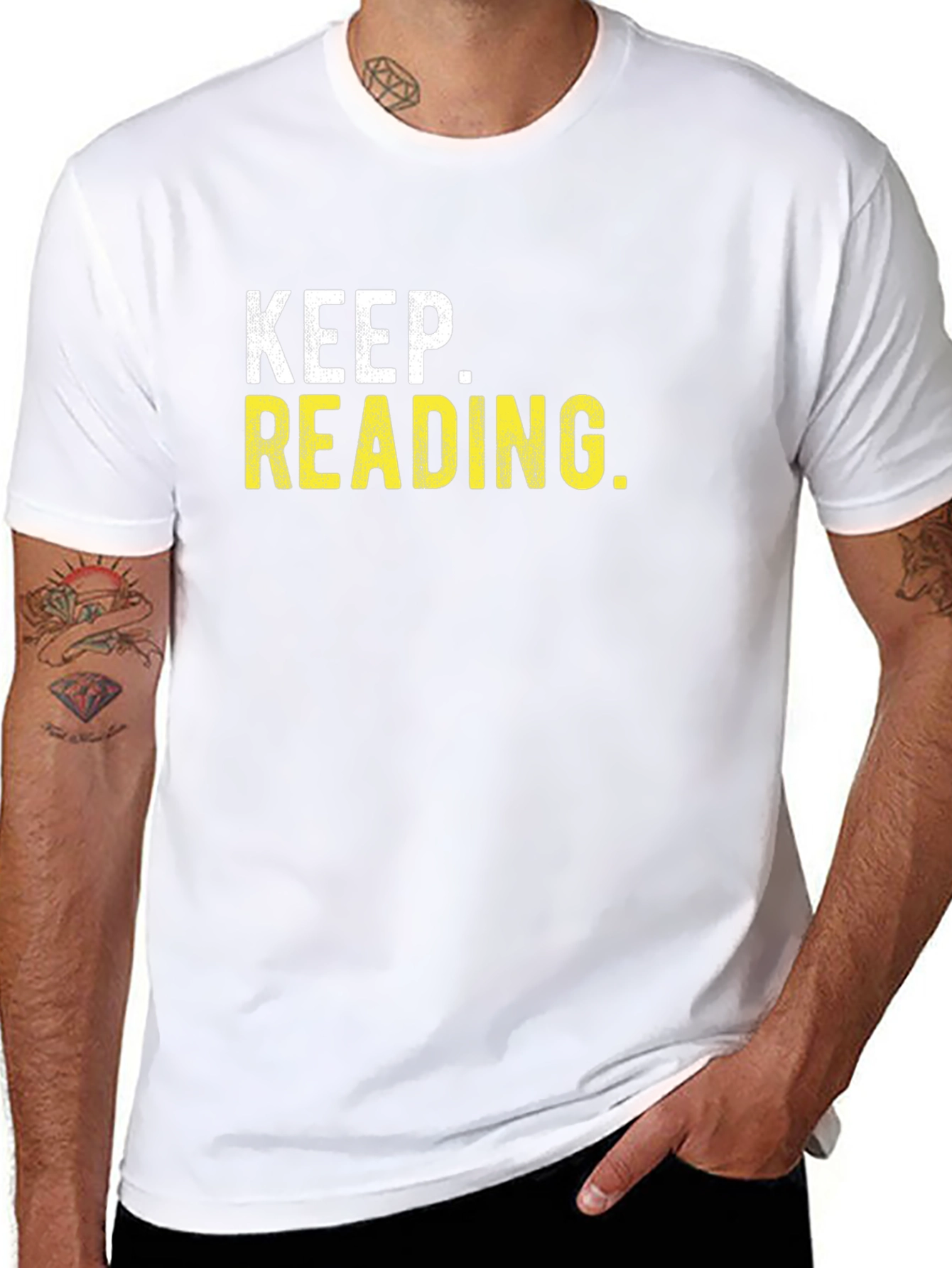 Keep Reading Graphic Tee - Black T-Shirt