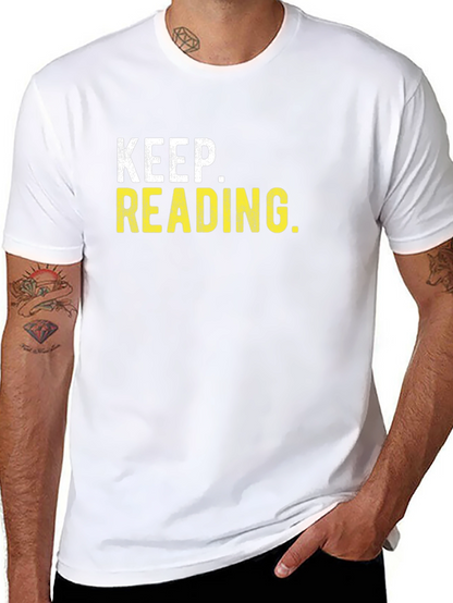 Keep Reading Graphic Tee - Black T-Shirt